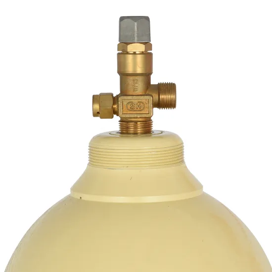 High Pressure Tped Certificate 200bar 230bar Oxygen Gas Cylinder