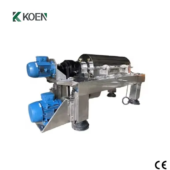 Lw300n CE Certificated Food Grade Juice Purification Decanter Centrifuge Machine