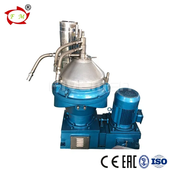 Fish and Animal Oil Clarifying Refinery Centrifuge Oil Separator Disc Stack Centrifuge