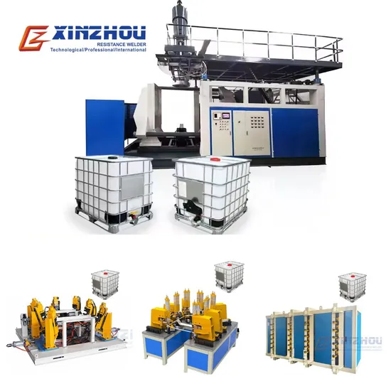 Xinzhou Bottom Pallet Corner Welding IBC Machine IBC Cage Welding Machine IBC Production Line