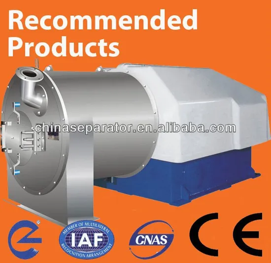 Video Technical Support Gas Tight Pusher Centrifuge Explosion Proof Automatic Centrifuge Dewatering Machine