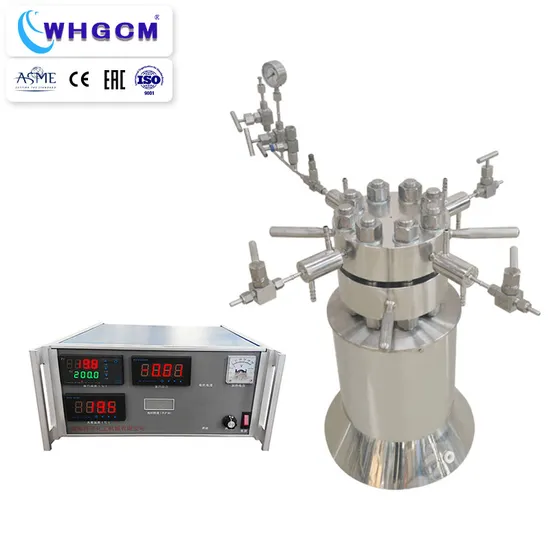 WHGCM 0.5L Stainless Steel High Pressure Tank Chemical Autoclave Lab Reactor
