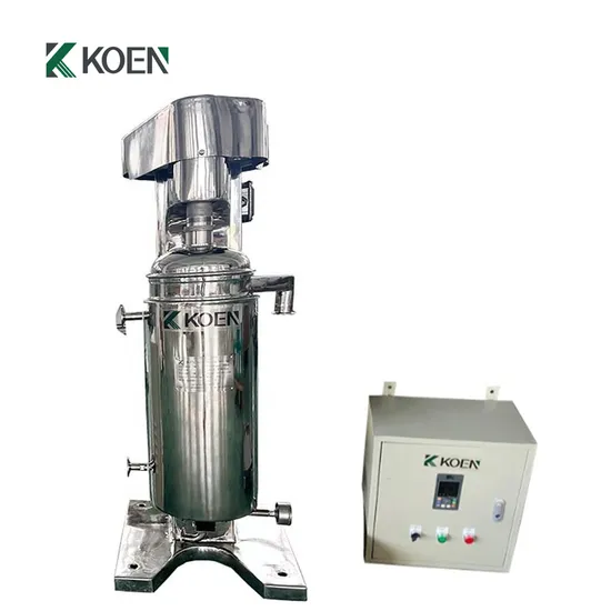 Gq Type Juice Purify Tubular Centrifuge Continuous Tubular Centrifuge Small Centrifugal Separator