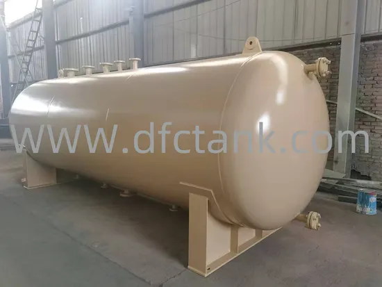 ASME Horizontal Surge Vessel Ad2000 Air Receiver Tank From China