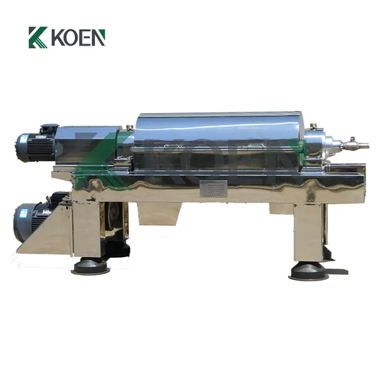 Lw300 Decanter Centrifuge Stainless Steel Continuous Decanter Solid Liquid Separation Centrifuges