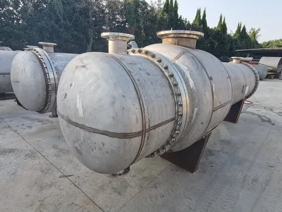 Chemical Cooling Condenser EMC Stainless Steel Separation Condenser U Stamp