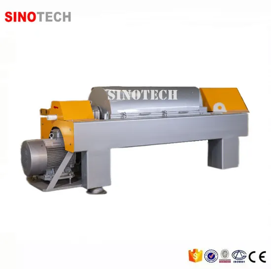 Decanter Centrifuge Horizontal Spiral Centrifuge for Sludge Treatment