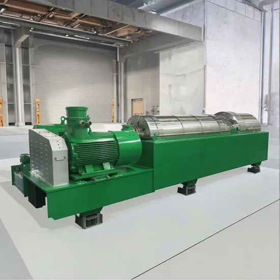 Lw350 Horizontal Decanter Centrifuge for Juice Protein Extraction Project