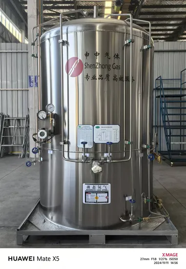 Micro Bulk Cryogenic Mini Tank 3000HPS-5000HPS 1.6MPa for Liquid Gas Storage