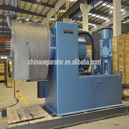 Perforated Basket Salt Centrifuge for Salt Factory 2016