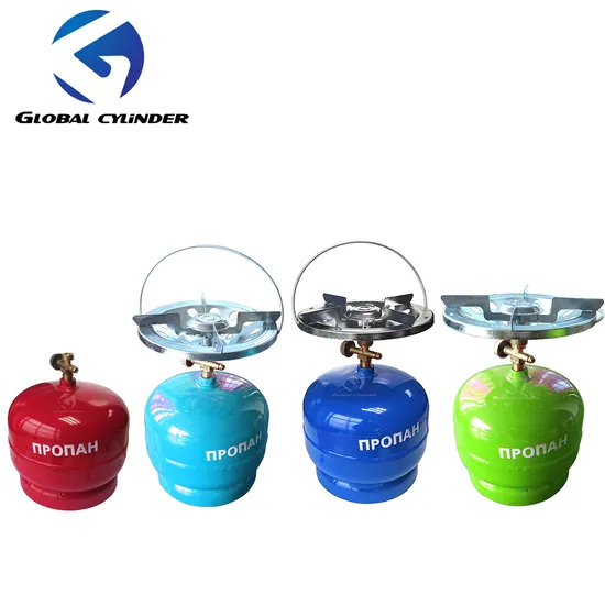 Factory Price HP295 Mini LPG Cylinder 2kg 4.8L 5L Gas Bottle Good Price Best Quality