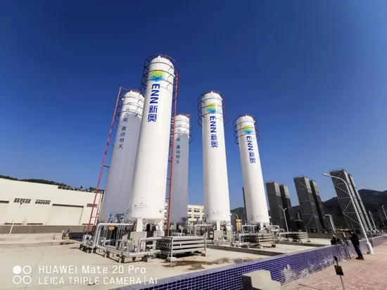 ASME and PED Large Cryogenic Storage Tank for Lo2 LNG Ln2 Lar Liquid Gas Tank