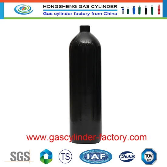 N2o Air Industrial Ut Gas Bottle 37mn 150bar Tped CO2 Gas Tanks