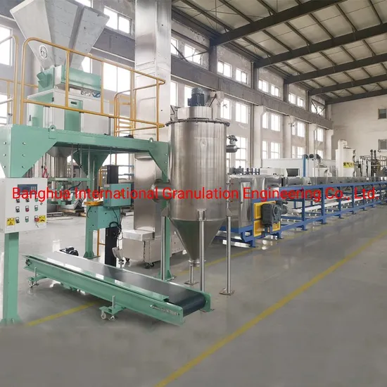 Steel Belt Conveyor Cooler with Dsitributor for Melted Material Pastillating