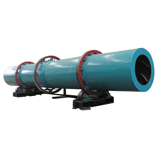 New Drum Type Rotary Dryer for Chicken Cow Manure Sawdust Biomass Fertilizer Equipped