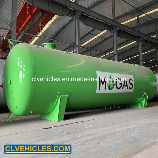 Clw 30tons LPG Gas Cylinder Tank 60000L Bulk Propane Storage Tank for Nigeria