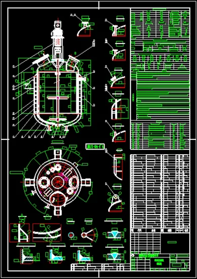 Epichlorohydrin Distillation Kettle 3000L Pressure Vessel Stainless Steel S30408 Chemical Reactor