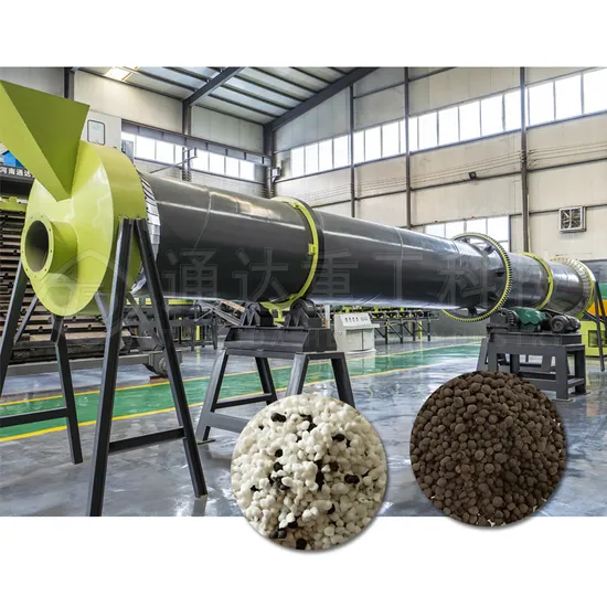 Drum Drying Equipment Wide Application NPK and Organic Fertilizer Rotary Dryer Plant