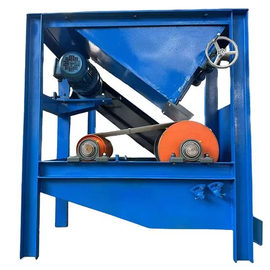 Single Roller Belt Type Iron Remove Equipment Drum Magnetic Separator