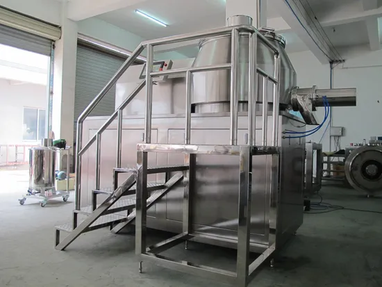 Wet Mixer Granulators Rapid Mixing Granulator Equipment High Shear Mixing Granulation Machine
