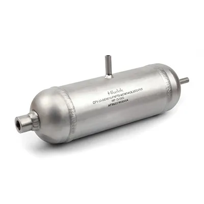 High Pressure 6000 Psi 1/2 in NPT Stainless Steel Condensate Pot/ Tank