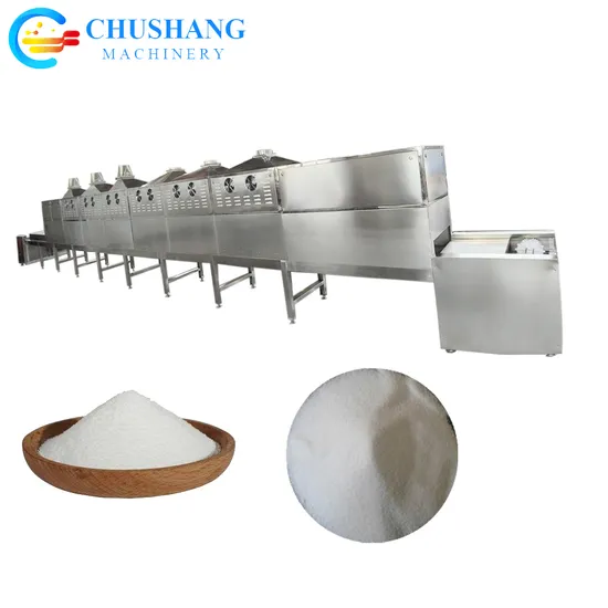 Industrial Continuous Salt Sodium Chloride Chemical Dryer Microwave Drying Oven Machine Dehydration Machinery Equipment
