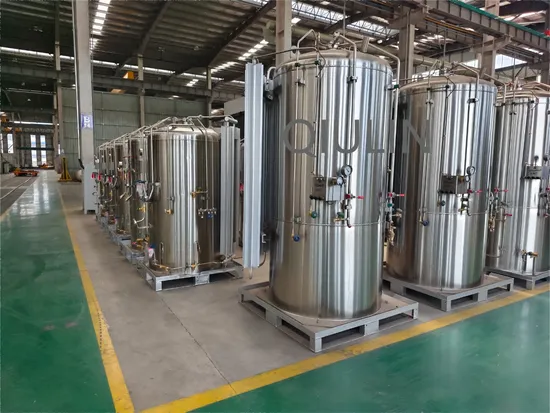 1m3 2m3 3m3 5m3 10m3 Microbulk Cryogenic Liquid Oxygen Nitrogen Argon CO2 Storage Tank