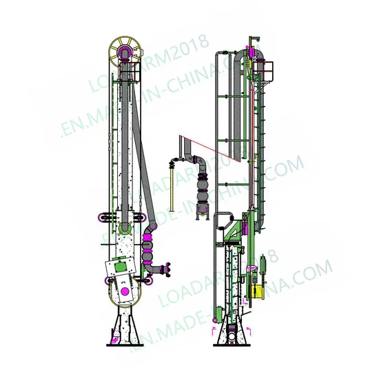 Partial Support Double Pipe Am64 Marine Loading Arms