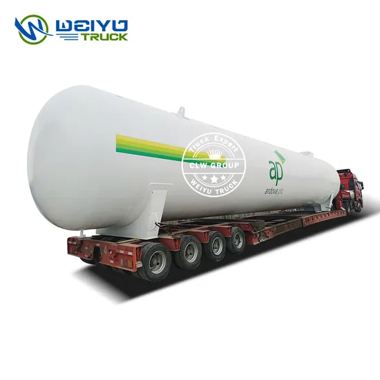 120m3 LPG Bullet Gas Tank Plant 120cbm LPG Storage Vessels 60mt Horizontal Aboveground LPG Storage Tank