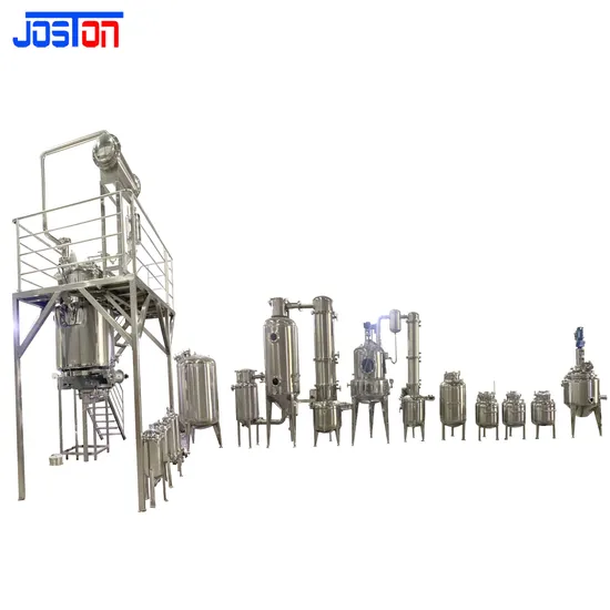 Joston Multifunctional Herbal Botanical Medicine Low Temperature Microwave Ultrasonic Extraction and Concentration Production Line