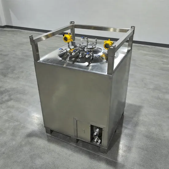 1000L Insulated IBC Tank Container for Chemical Storage and Transportation