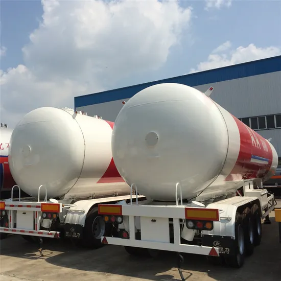 Customized Cheap Price LPG/LNG Utility Gas Road Tanker 3 Axle LPG Gas Tank Tractor Truck Semi Trailer
