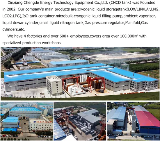 Top Quality Promotional 5 Cubic Meter Vertical Vacuum Cryogenic Liquid Oxygen Storage Tank