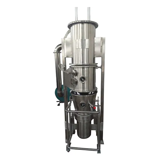 FL-60 Fluidized Bed Drying and Granulator with System for Solid Beverage Drinking Powder