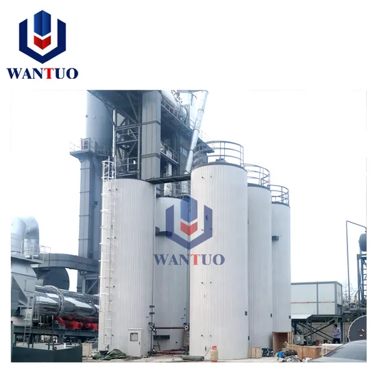Boiler Heating Bitumen Tanker for Asphalt Mixing Plant