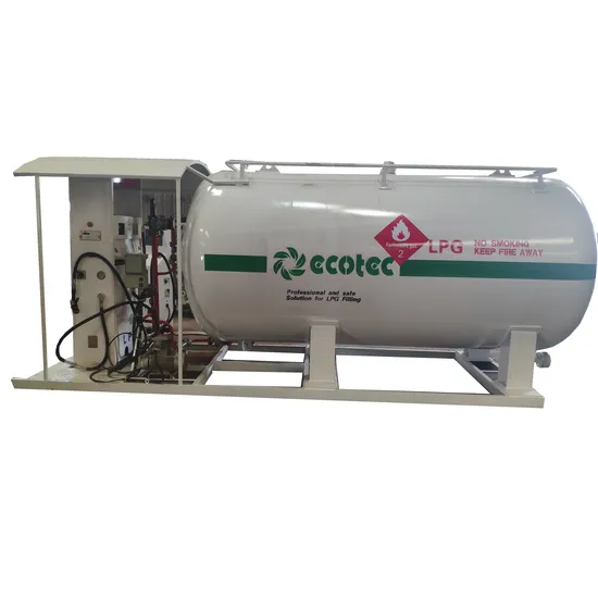 Clw Brand 10m2 20m3 30m3 40m3 Mobile LPG Skip Filling Station Plan LPG Filling Gas Skid Station 6000kg 12000 Liters LPG Skid Station for Nigeria Ghana