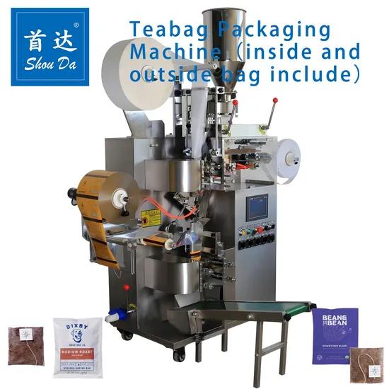 High-Efficiency Vertical Tea Bag Packing Machine with Heat Sealing