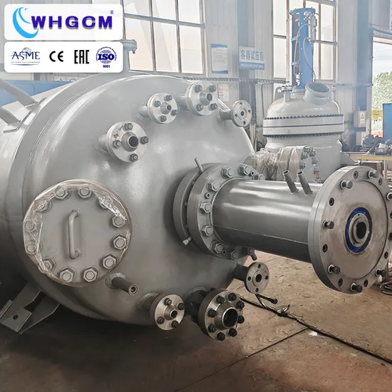 Whgcm ASME CE ISO Good Quality S31603+Q345r High Pressure Jacketed Mixing Resin Chemical Industrial Reactor Chemical Equipment