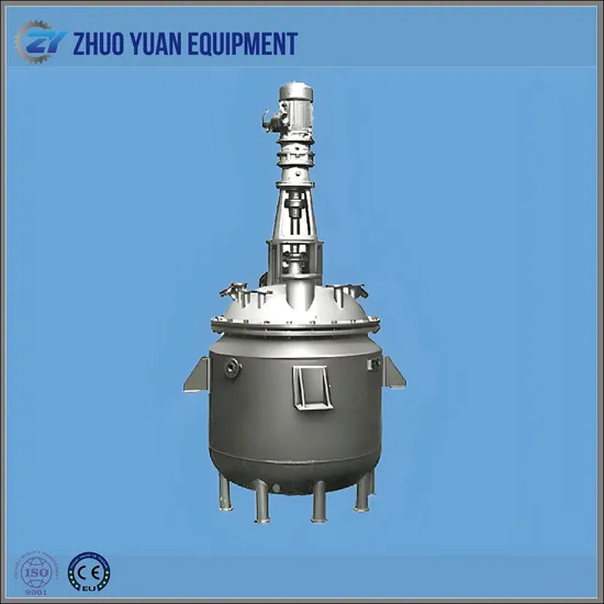 Repair Tire Rubber Production Line Stainless Steel High-Temperature Jacket Heating and Cooling Stirring Tank Intelligent High-Speed Chemical Reaction Kettle