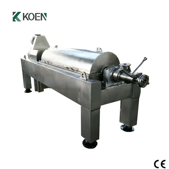 High Efficiency Decanter Centrifuge for Urban Sewage Treatment and Solid-Liquid Separation