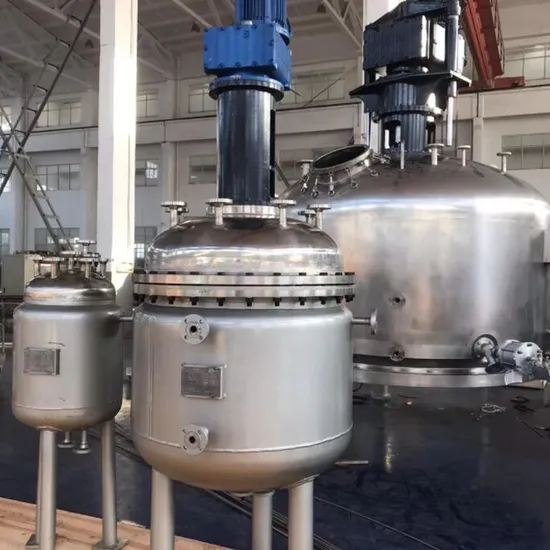 High Low Speed Propeller Running Agitated Mixing Jacket Heating Reaction Tank