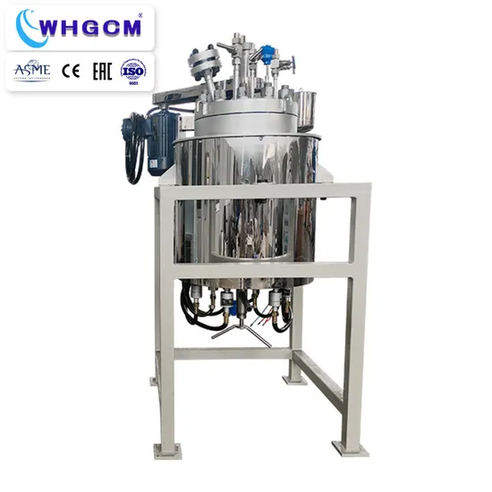 CE Factory Industrial Hydrogenation High Pressure High Temperature Chemical Vessel Kettle Tank Reactor