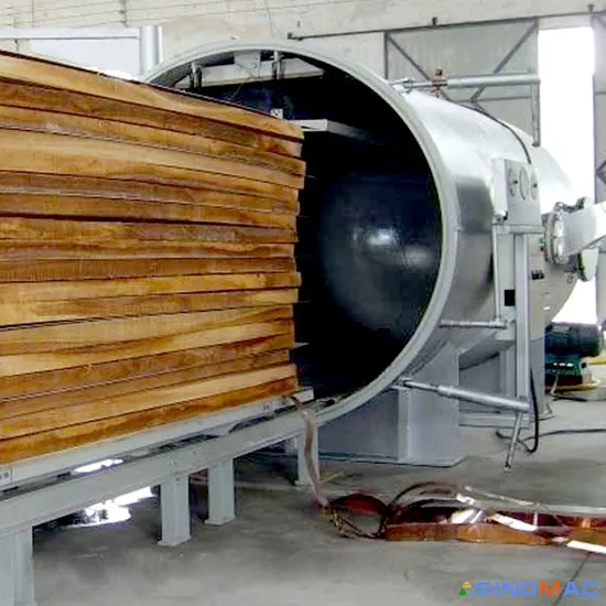 Industrial ASME Certificated Wood Carbonzation Autoclave with Excellent Performance