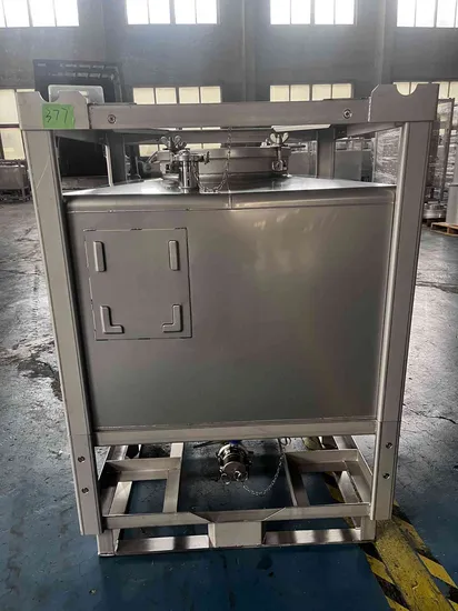 Stainless Steel Chemical Storage Tank for Juice Processing