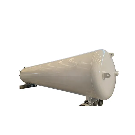 70m3 Liquid Nitrogen Storage Tank Horizontal Type 0.8 MPa Pressure