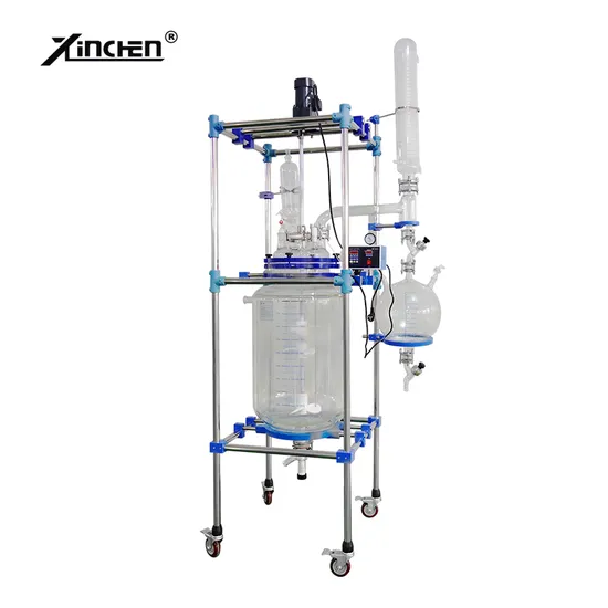 Hot Sale Customized Jacketed Glass Reactor for Laboratory Use with Competitive Price