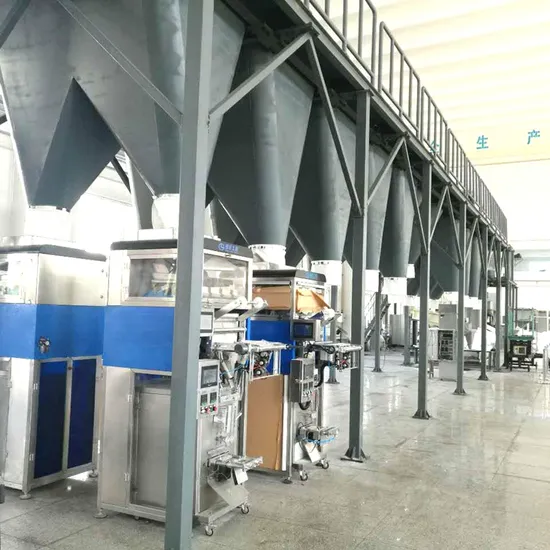 Automatic Washing Powder Detergent Powder Plant Post Blending Detergent Powder Production Line
