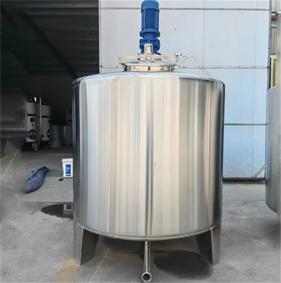 Stainless Steel Jacketed Double Layer Mixing Heating Tank Price