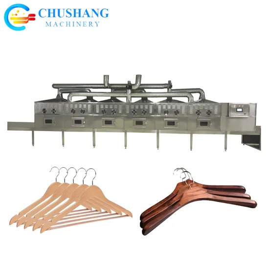 Wooden Hangers Wooden Products Fast Drying Equipment Microwave Dryer