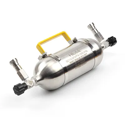 Swagelok Type Gas Single Double Ended Stainless Stee Mini Gas Cylinder